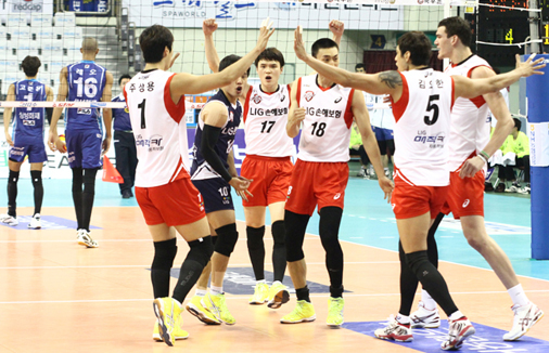 11월 6일 삼성화재전 현장사진