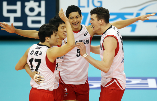 [2014-2015 V리그] 2월 03일 vs 삼성화재