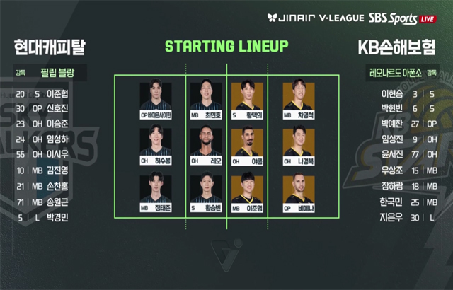10월 22일 경기 하이라이트 (vs 현대캐피탈)