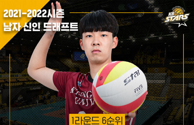 2021-2022 V-리그 남자 신인선수 드래프트 결과