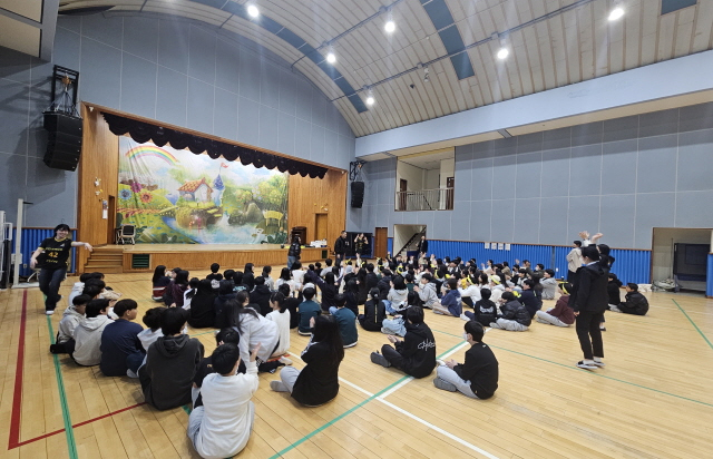 [2025-2026시즌 KB스타즈 배구단 스타즈 스쿨어택] 11월 12일 새말초등학교 진행 사진